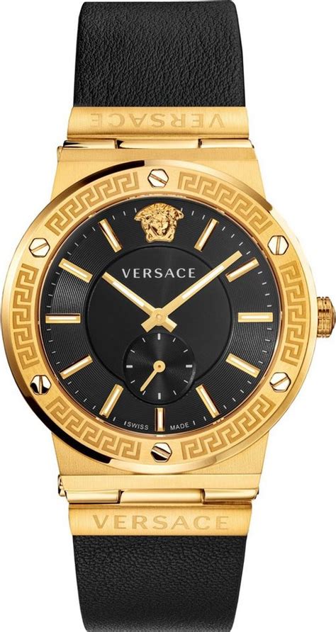 versace uhr gold herren|versace greca watch.